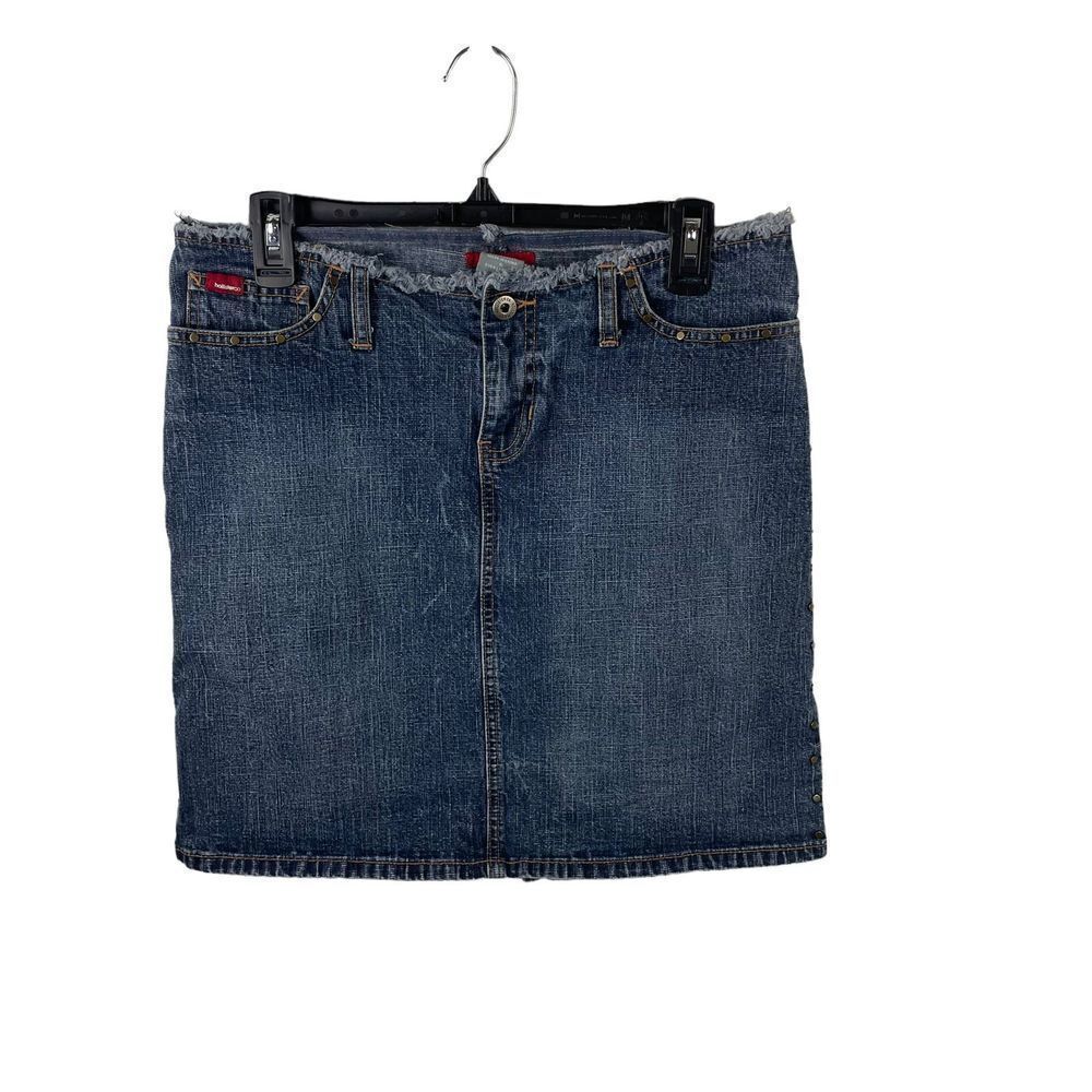 Y2K Hollister Co. Low Rise Fringe‎ Studded Skirt Size 6